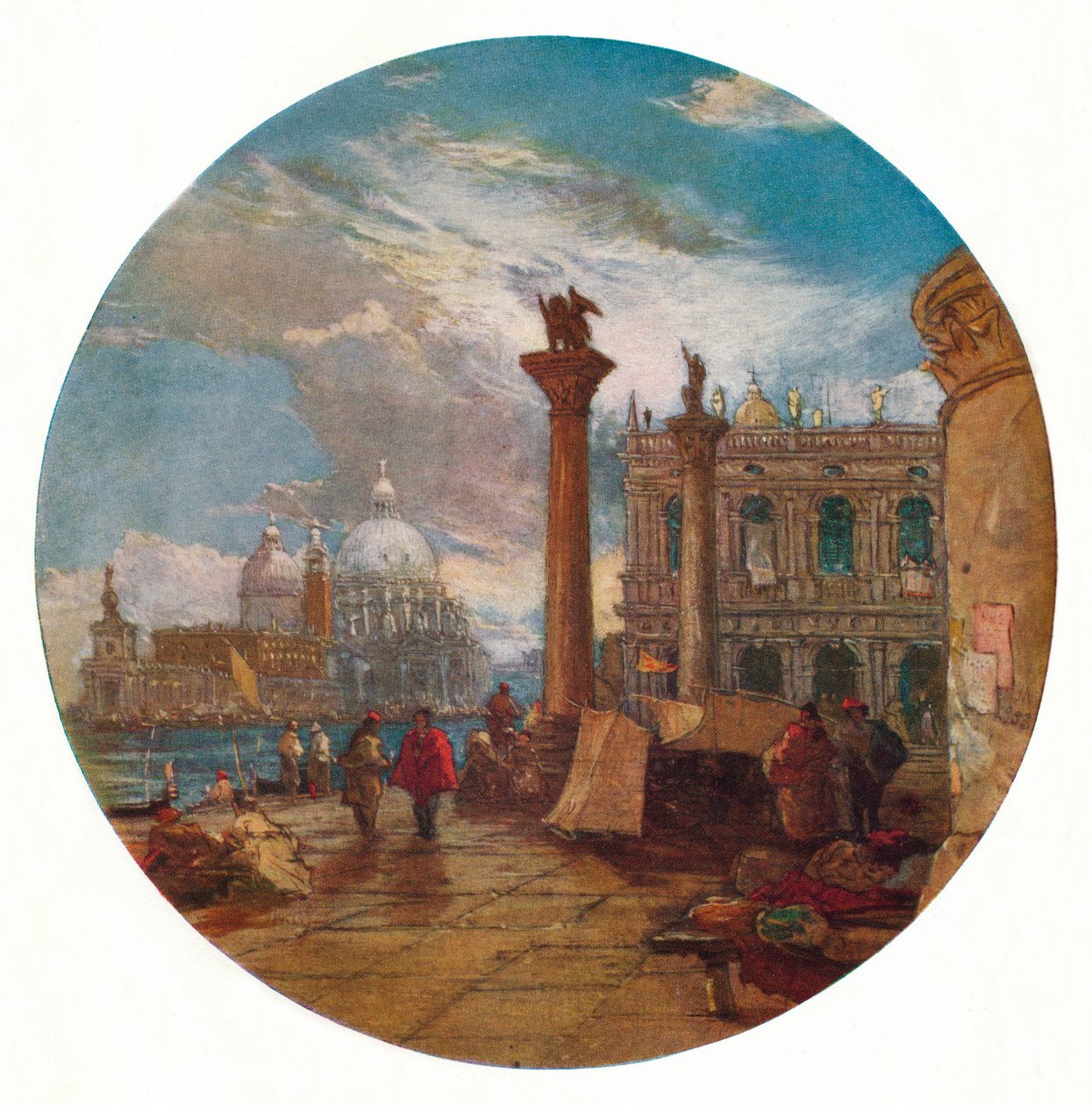 Udsigt i Venedig, c1853. af James Holland