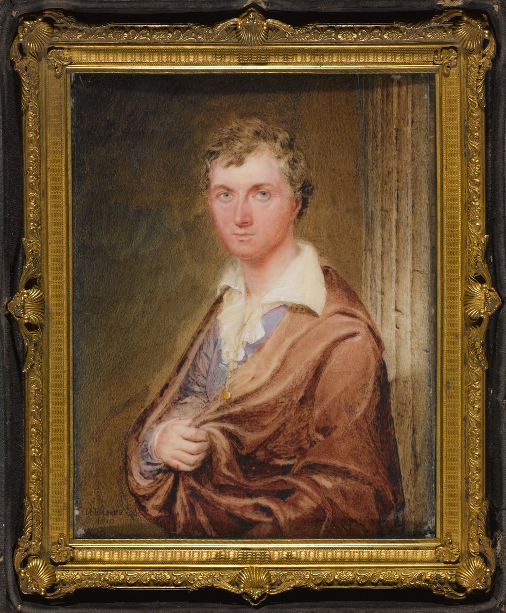 General Sir George Murray i civil dragt, ca. 1819   (miniature på elfenben) af James Holmes
