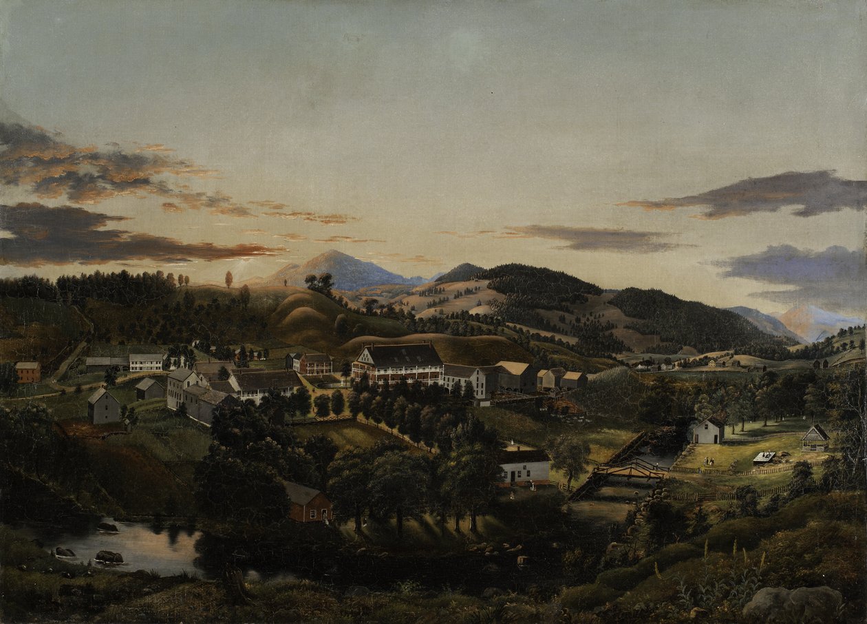 Clarendon Springs, Vermont, 1853 af James Hope