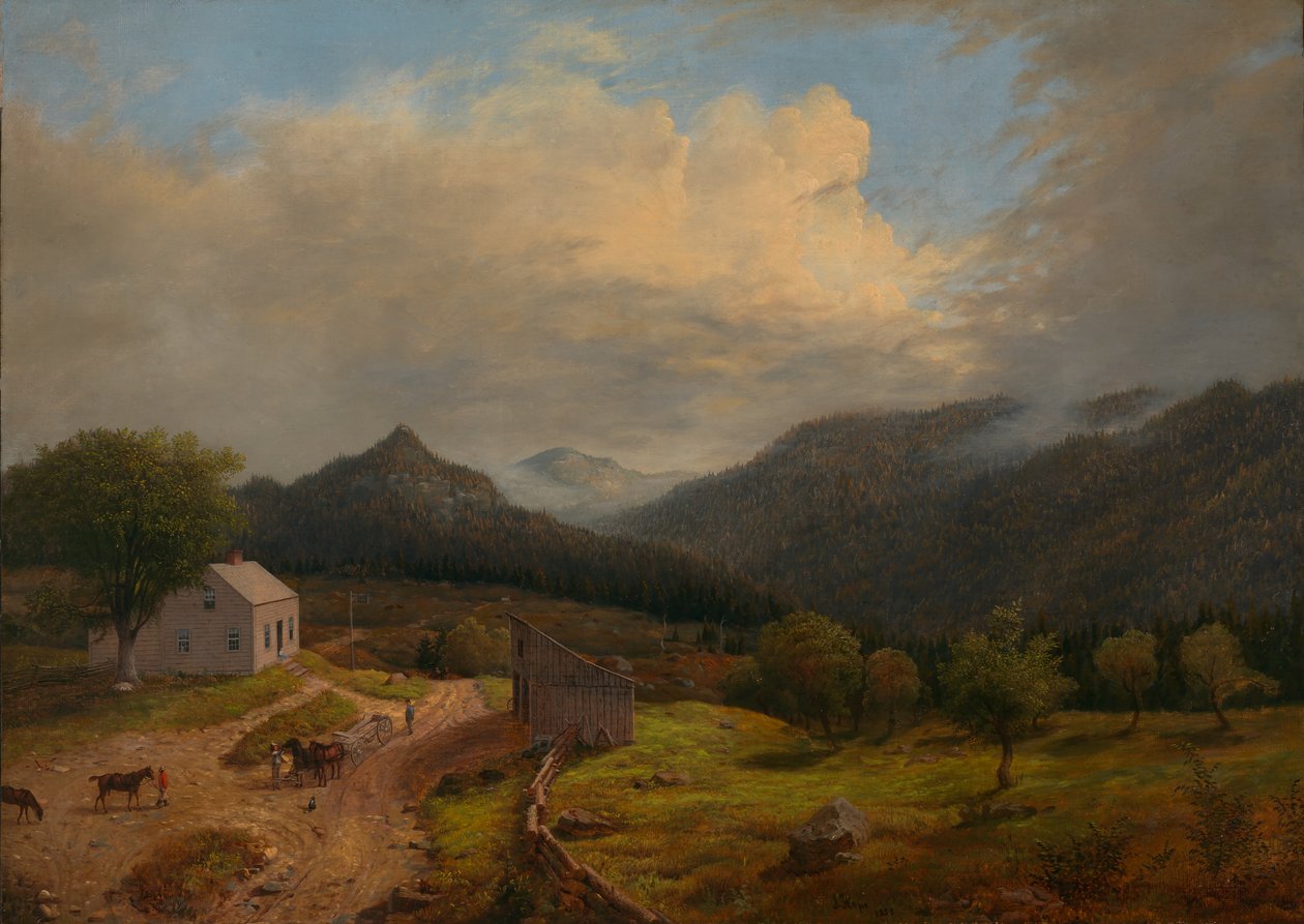 Værtshus i New Boston, Vermont af James Hope
