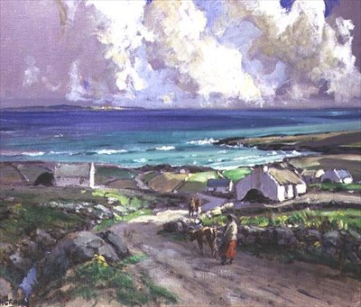 Atlantic fra det blodige forland, Devon af James Humbert Craig
