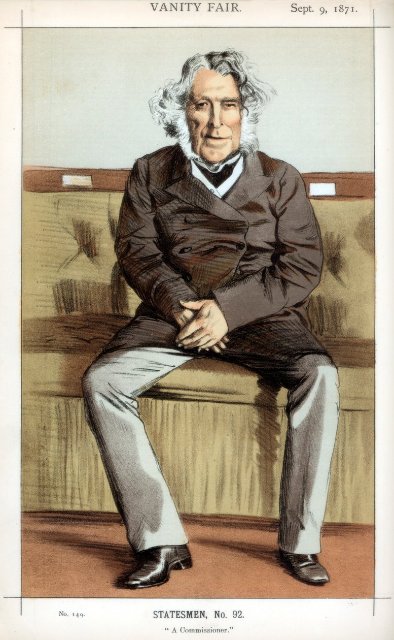En kommissær, 1871 af James Jacques Joseph Tissot