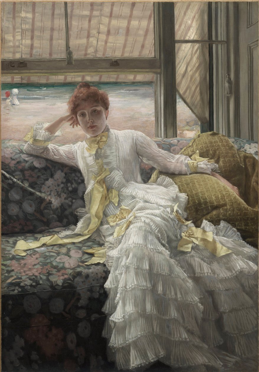 Seaside af Tissot, James Jacques Joseph (1836-1902) af James Jacques Joseph Tissot