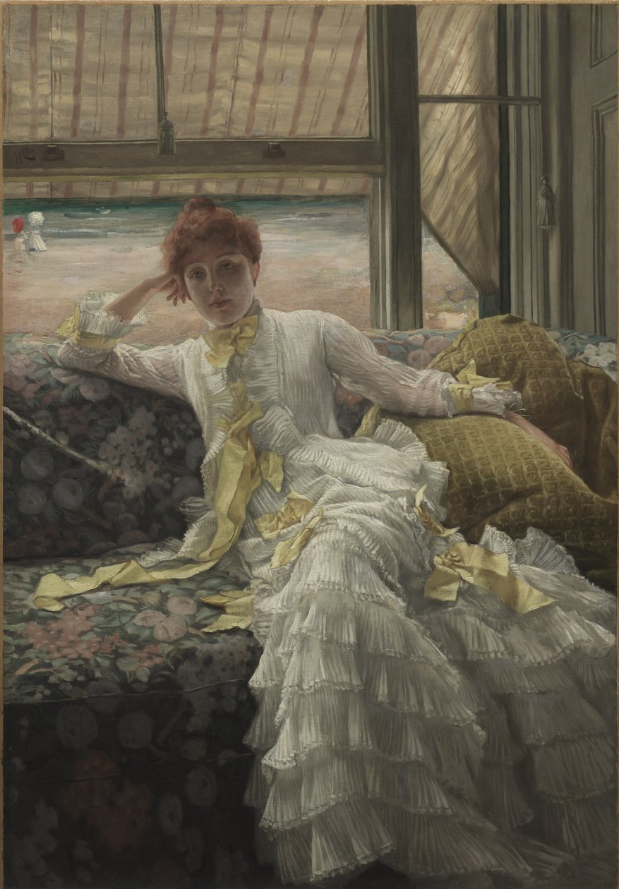 Bord de mer Seaside, 1878 af James Jacques Joseph Tissot