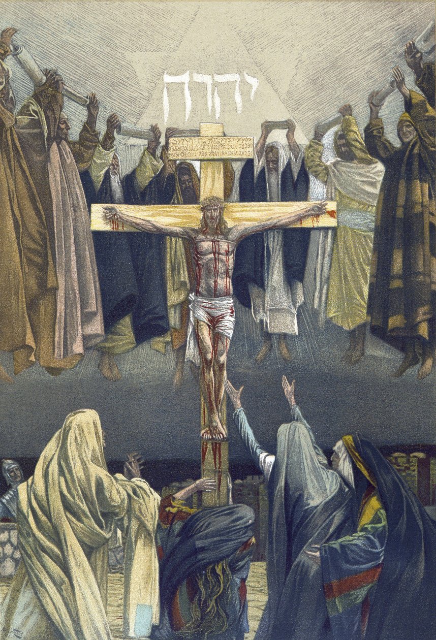 C "est la fin - It Is Finished - from" "The Life of Our Lord Jesus Christ" "- 1899 by James Tissot - La vie de notre seigneur Jesus Christ, by Jacques Josephdani af James Jacques Joseph Tissot