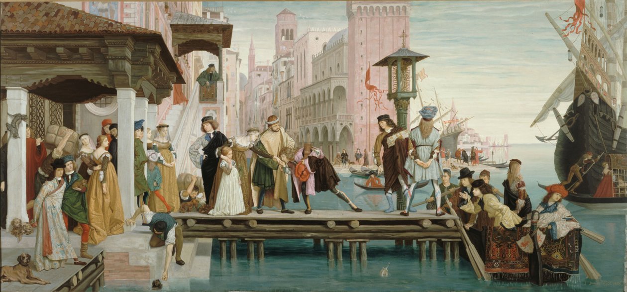Den fortabte søns afgang af James Jacques Joseph Tissot