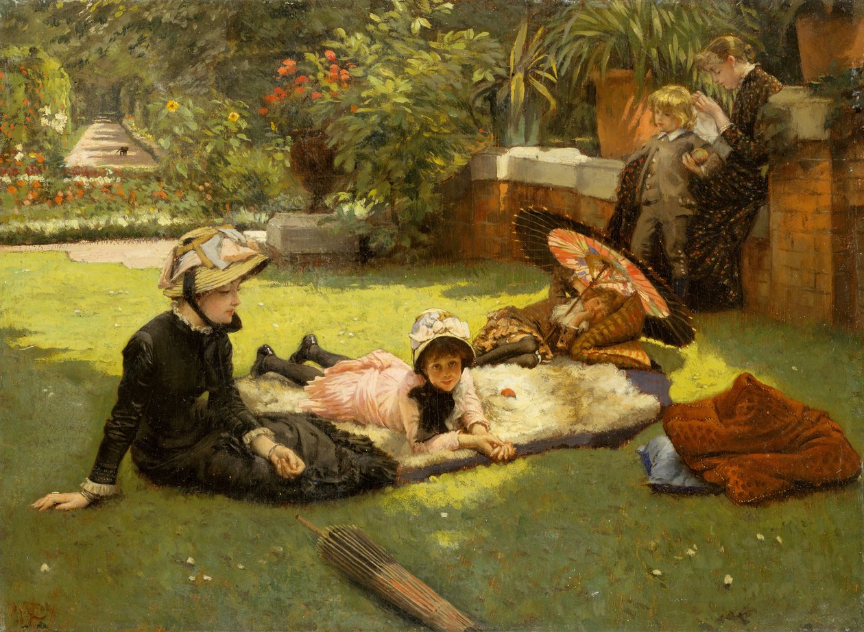 I fuld sollys I fuld sol, ca. 1881 af James Jacques Joseph Tissot