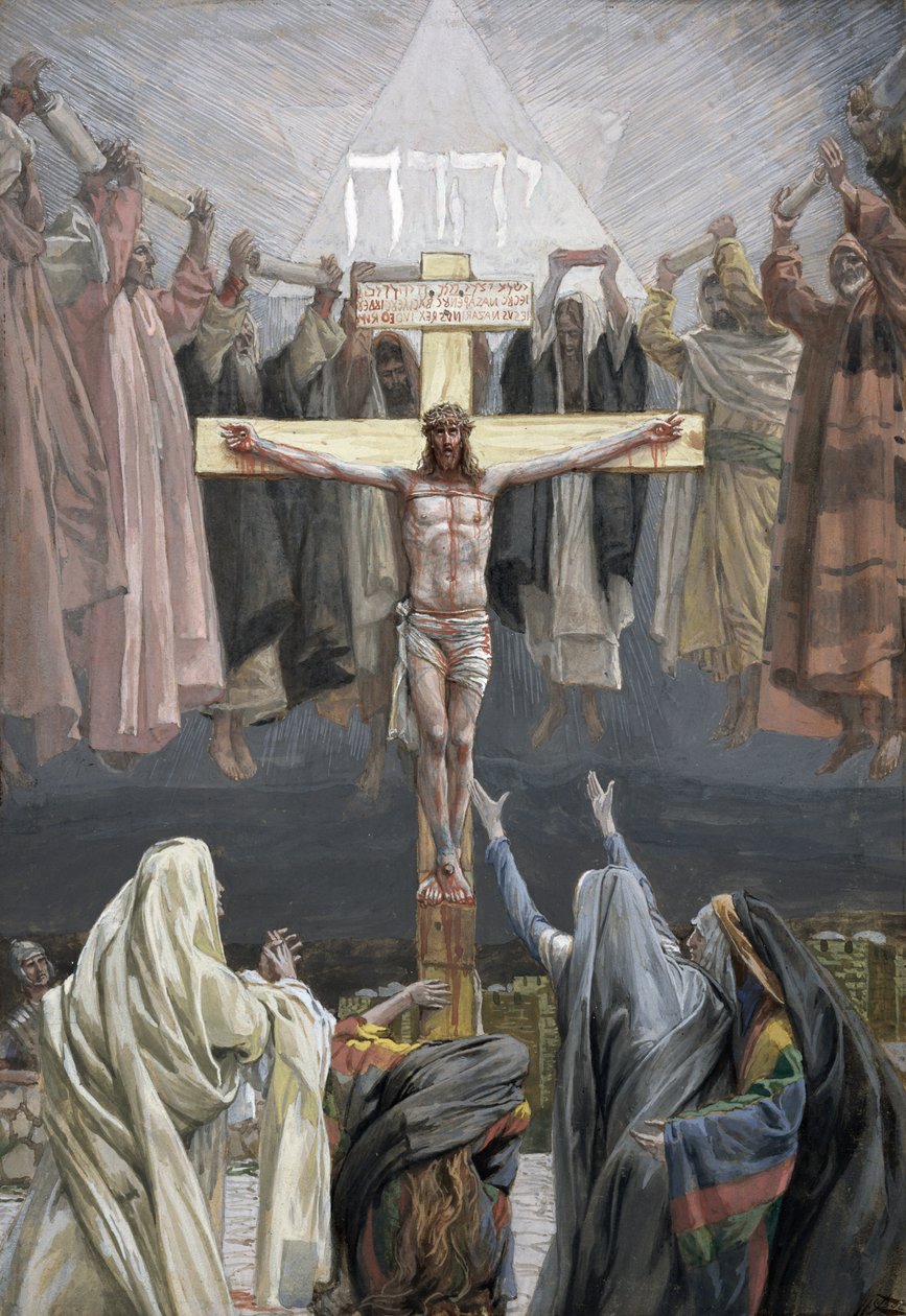 Den er færdig, illustration til The Life of Christ, c.1886-94 (wc & gouache på pap) af James Jacques Joseph Tissot
