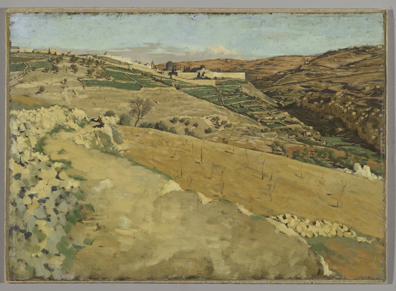 Jerusalem og Siloam, South Side, illustration fra 