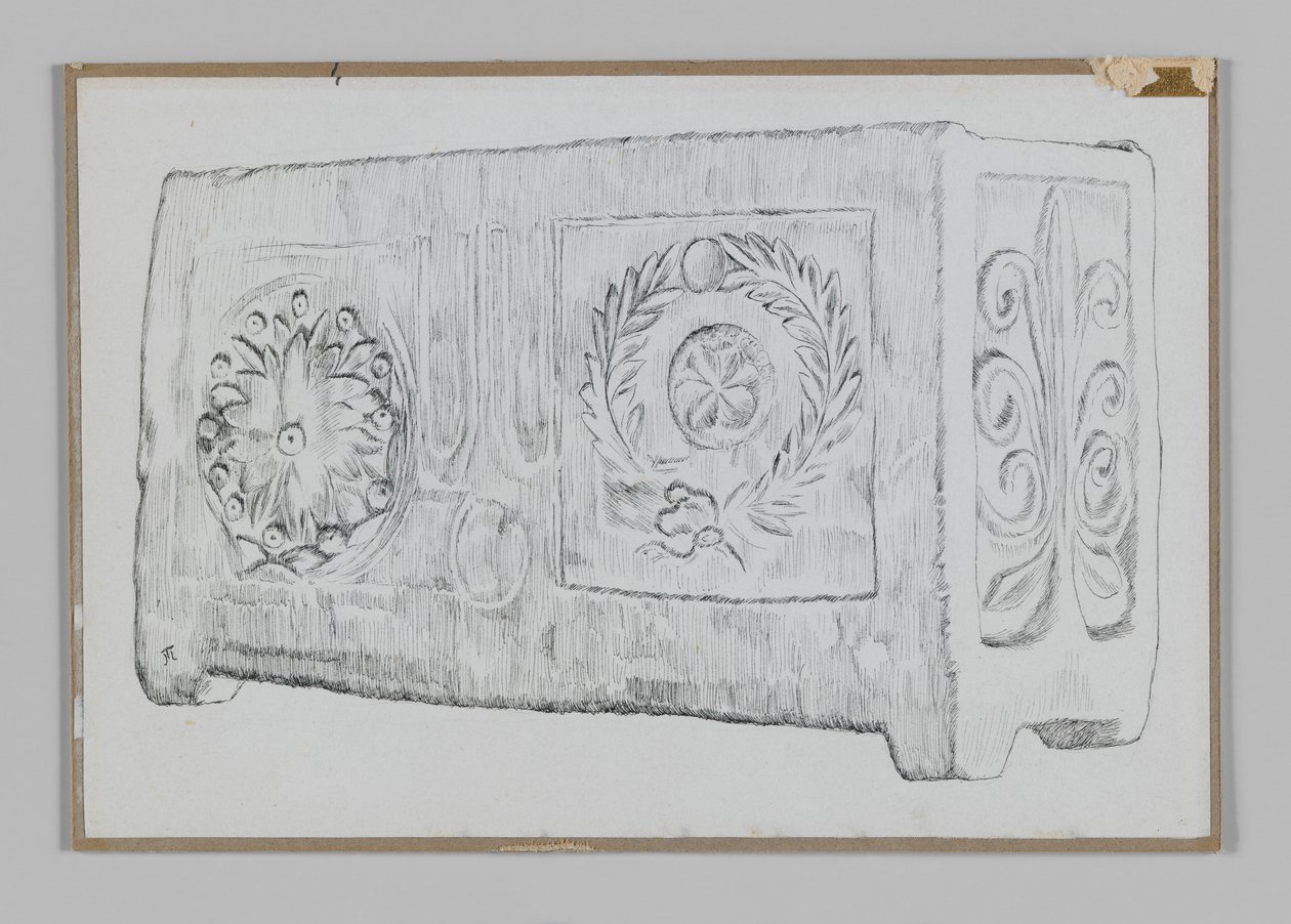 Jødisk ossuary, illustration fra Vor Herre Jesu Kristi liv af James Jacques Joseph Tissot
