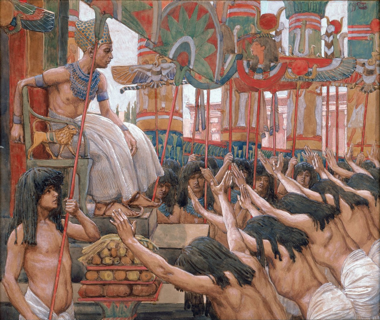 Joseph in Egypt - Tissot, James Jacques Josephdani af James Jacques Joseph Tissot