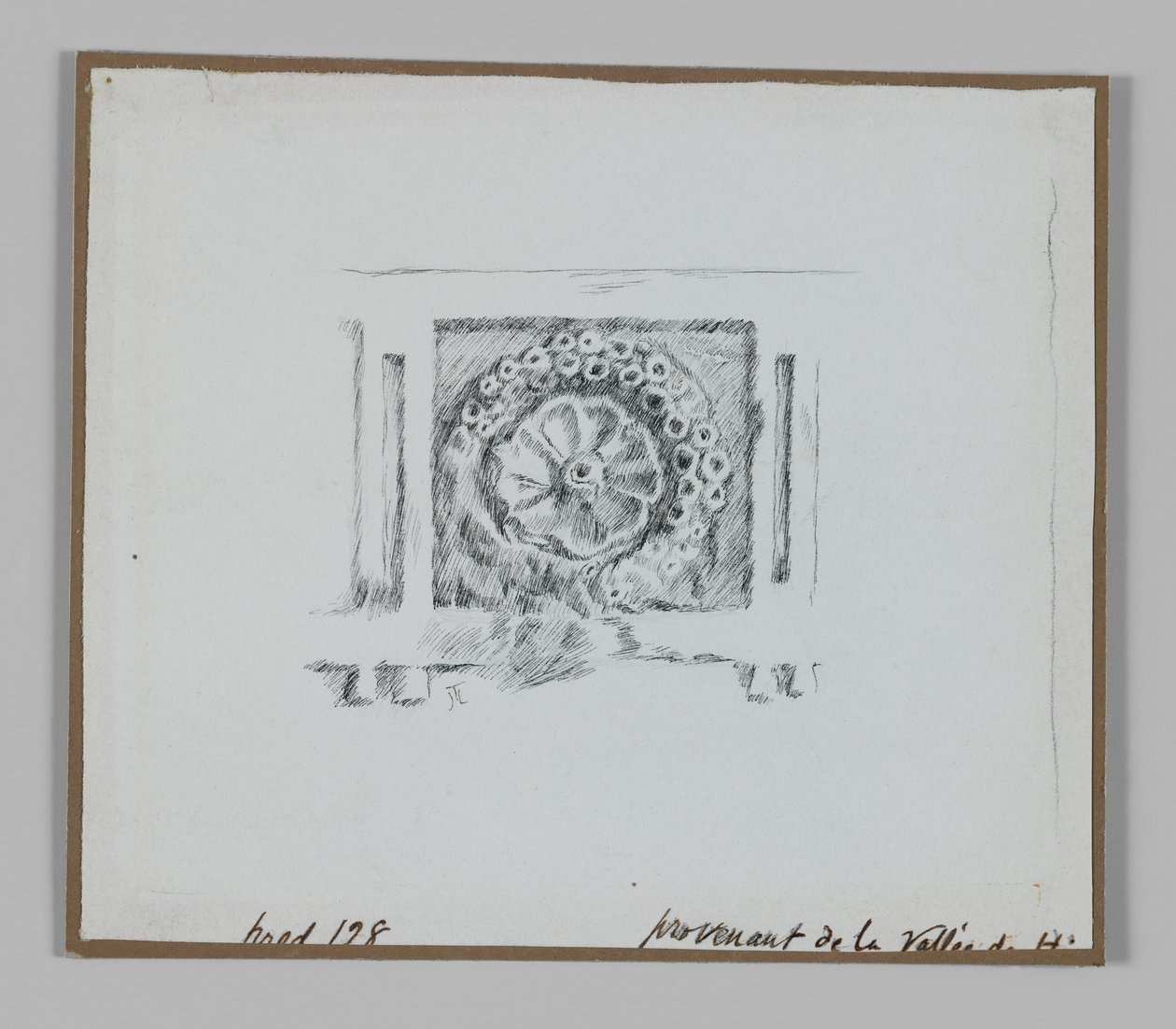 Jødisk ornament, illustration fra Vor Herre Jesu Kristi liv (blæk på papir) af James Jacques Joseph Tissot