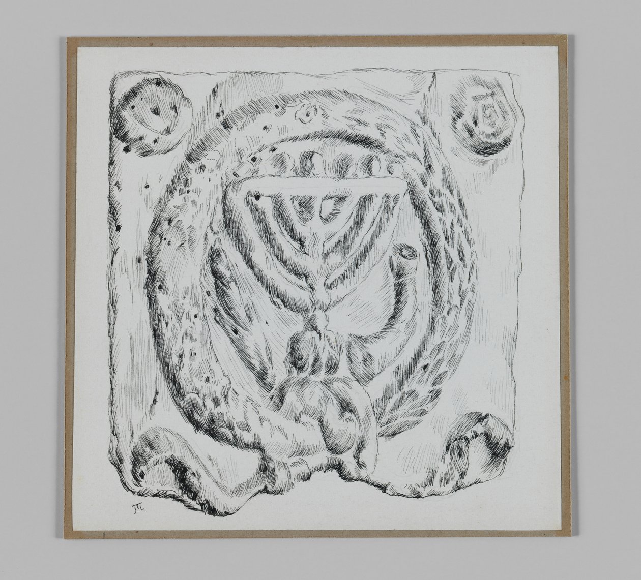 Jødisk ornament, illustration fra Vor Herre Jesu Kristi liv af James Jacques Joseph Tissot
