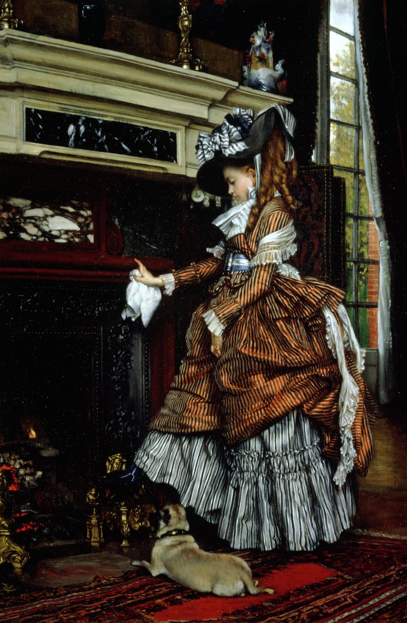 Skorstenen, 1869 af James Jacques Joseph Tissot