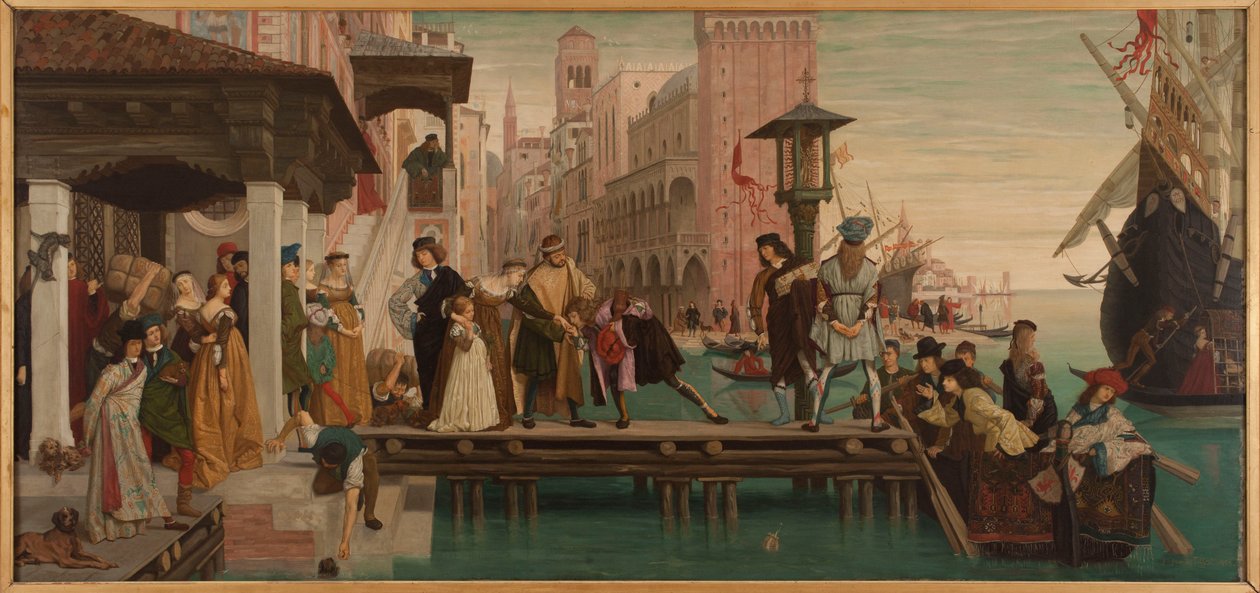 Den fortabte søns afrejse af James Jacques Joseph Tissot