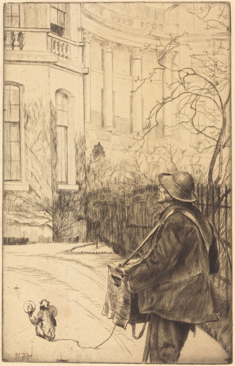 Lirekassemanden af James Jacques Joseph Tissot