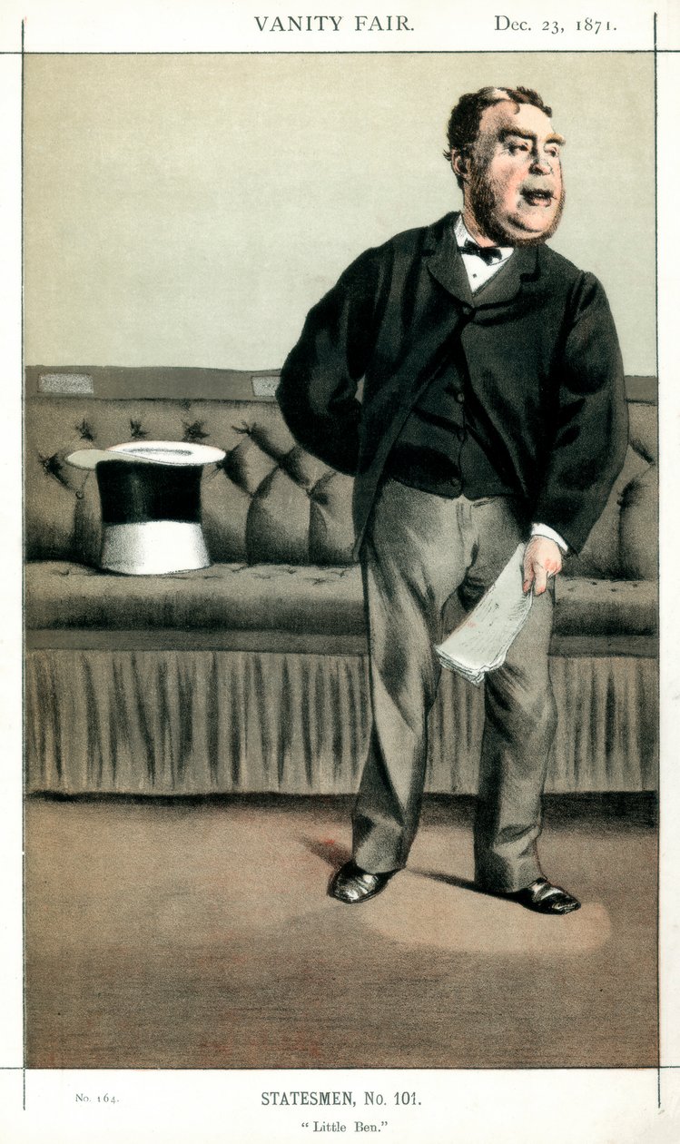 Little Ben, George Cavendish-Bentinck, britisk politiker, 1871. af James Jacques Joseph Tissot