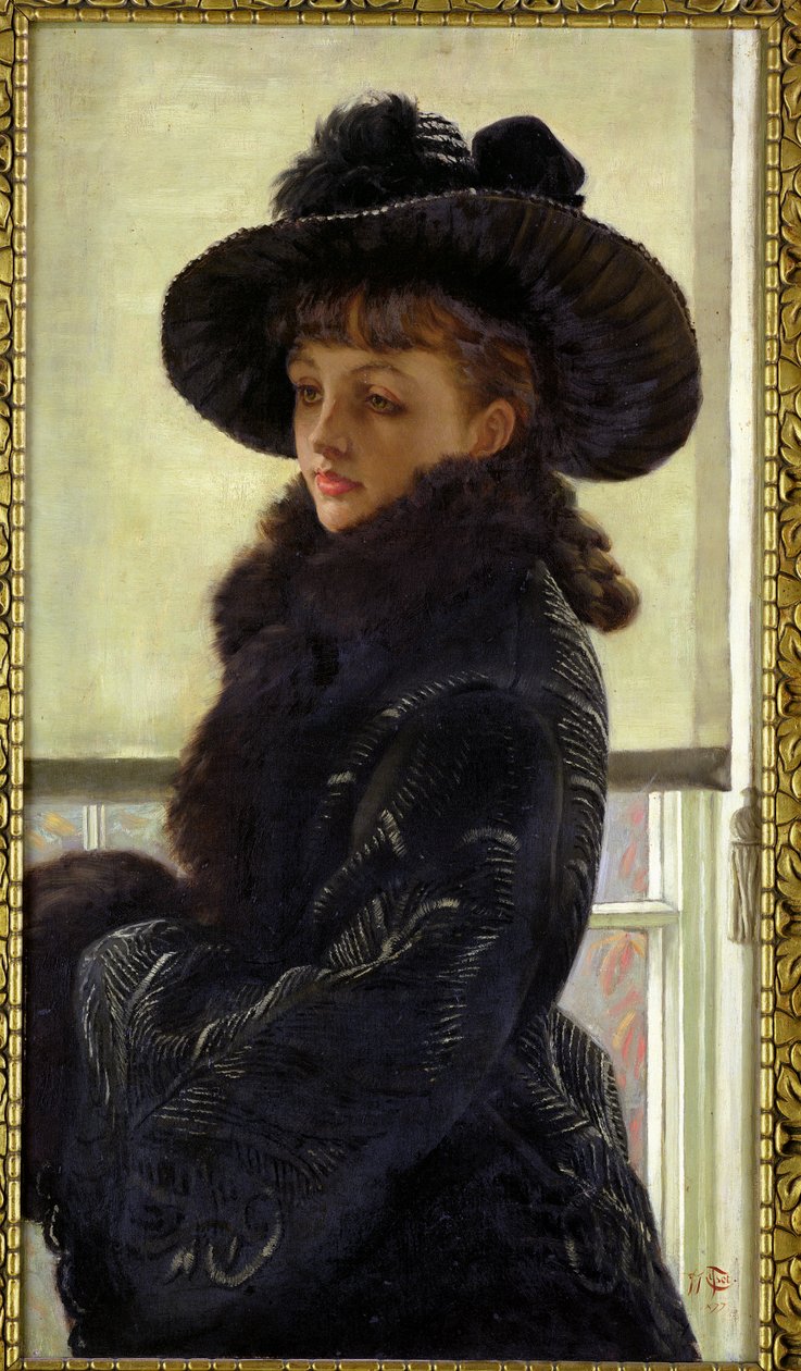 Mavourneen, Portræt af Kathleen Newton, 1877 af James Jacques Joseph Tissot