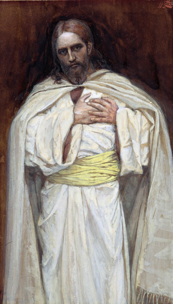 Vor Herre Jesus Kristus, illustration til The Life of Christ, ca. 1886-94 (wc & gouache på pap) af James Jacques Joseph Tissot