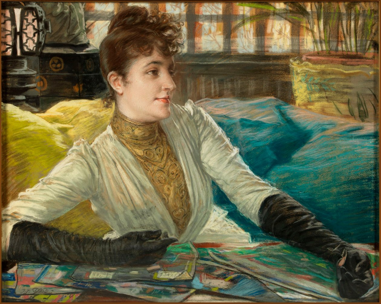 Portræt af Mathilde Sée af James Jacques Joseph Tissot