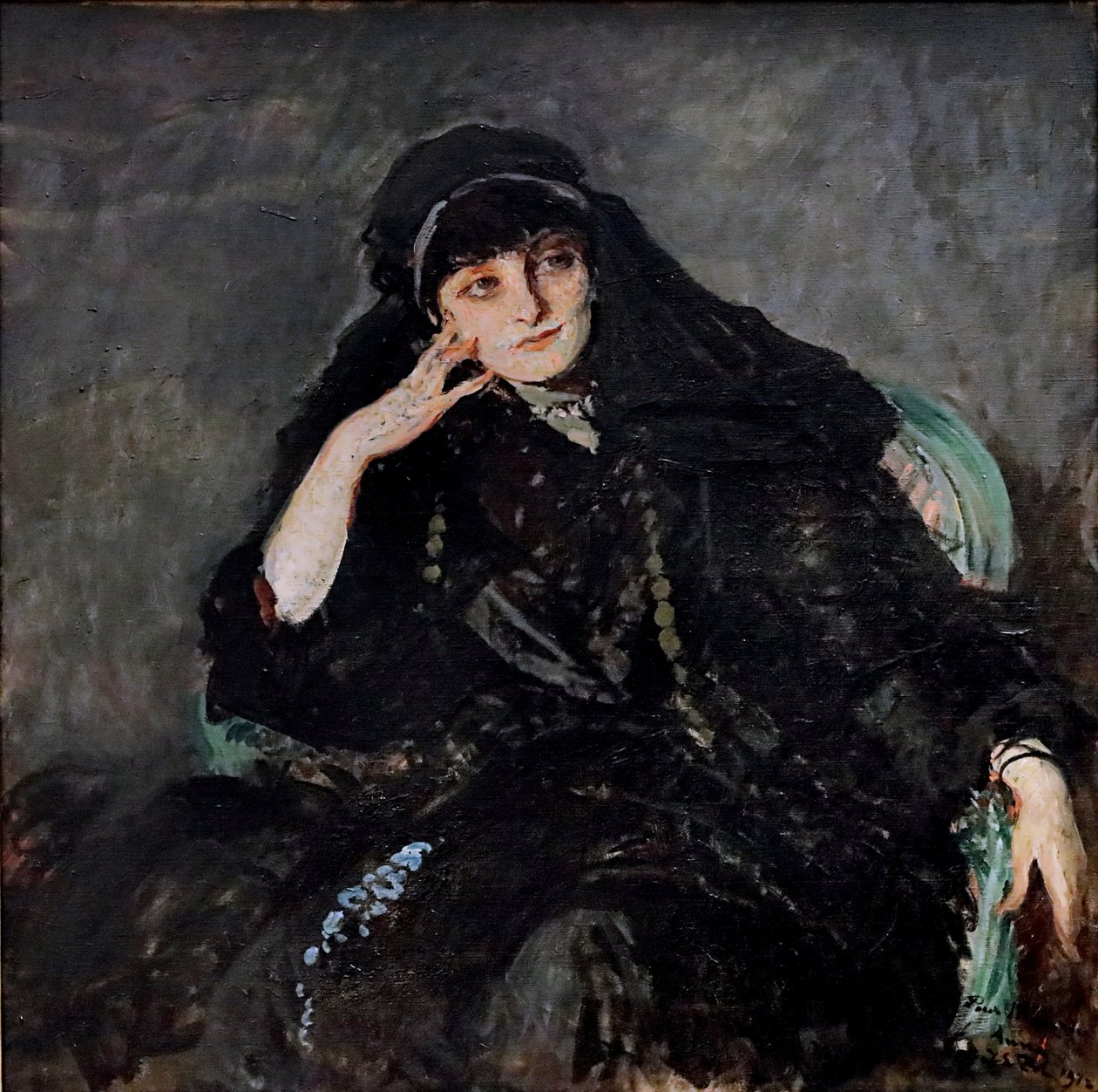 Portræt af Anna-Elisabeth, grevinde Mathieu de Noailles 1876-1933, 1912. af James Jacques Joseph Tissot