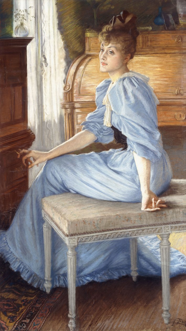 Portræt af Madame Henriette de Bonnieres, 1880