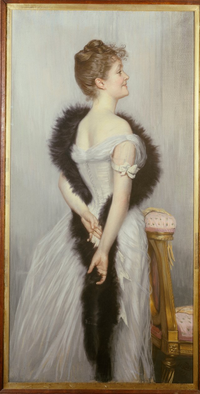 Portræt af Vicomtesse de Montmorand, 1889 af James Jacques Joseph Tissot