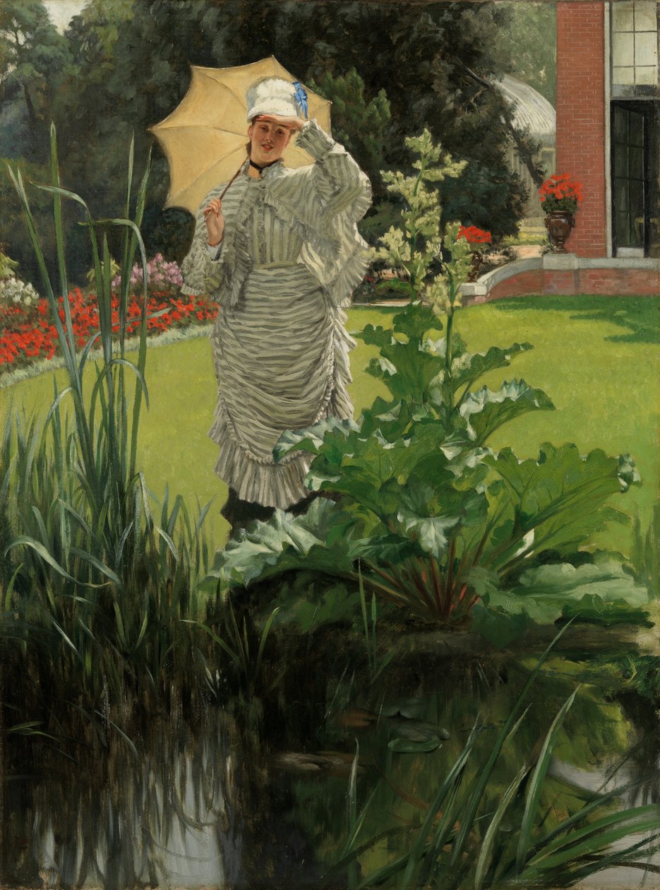 Forårsmorgen, c.1875 af James Jacques Joseph Tissot