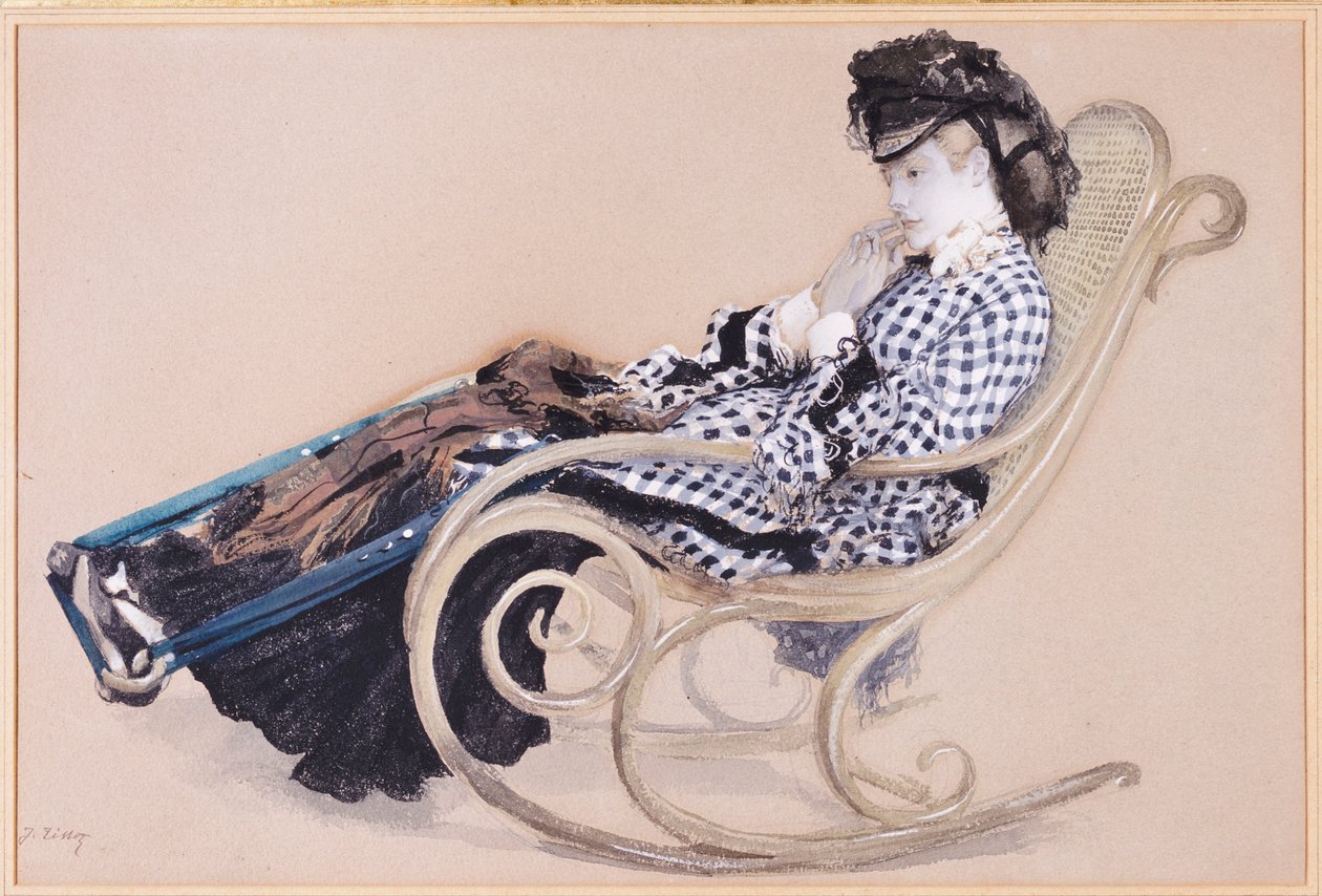 Studie til "Den sidste aften" af James Jacques Joseph Tissot