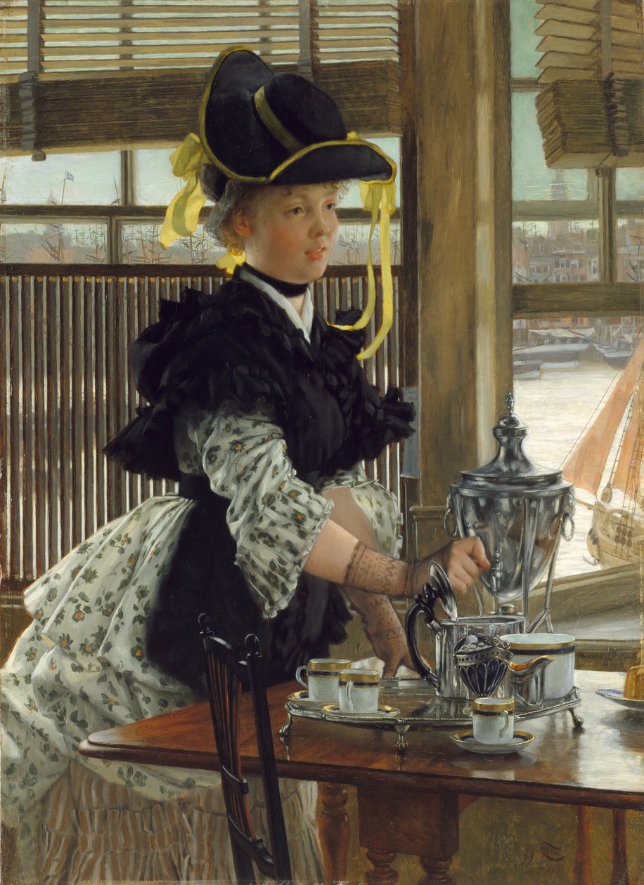 Te, 1872. af James Jacques Joseph Tissot