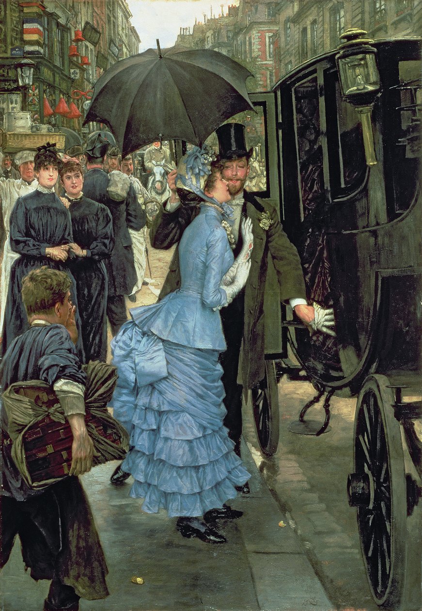 The Bridesmaid, ca. 1883-85 (olie på lærred) af James Jacques Joseph Tissot