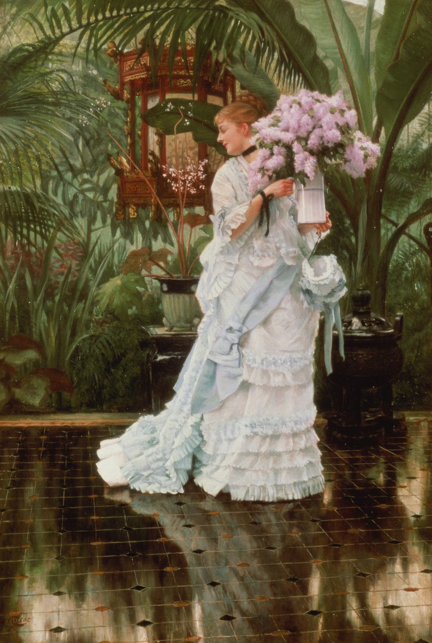 The Bunch of Syrener, 1875 af James Jacques Joseph Tissot