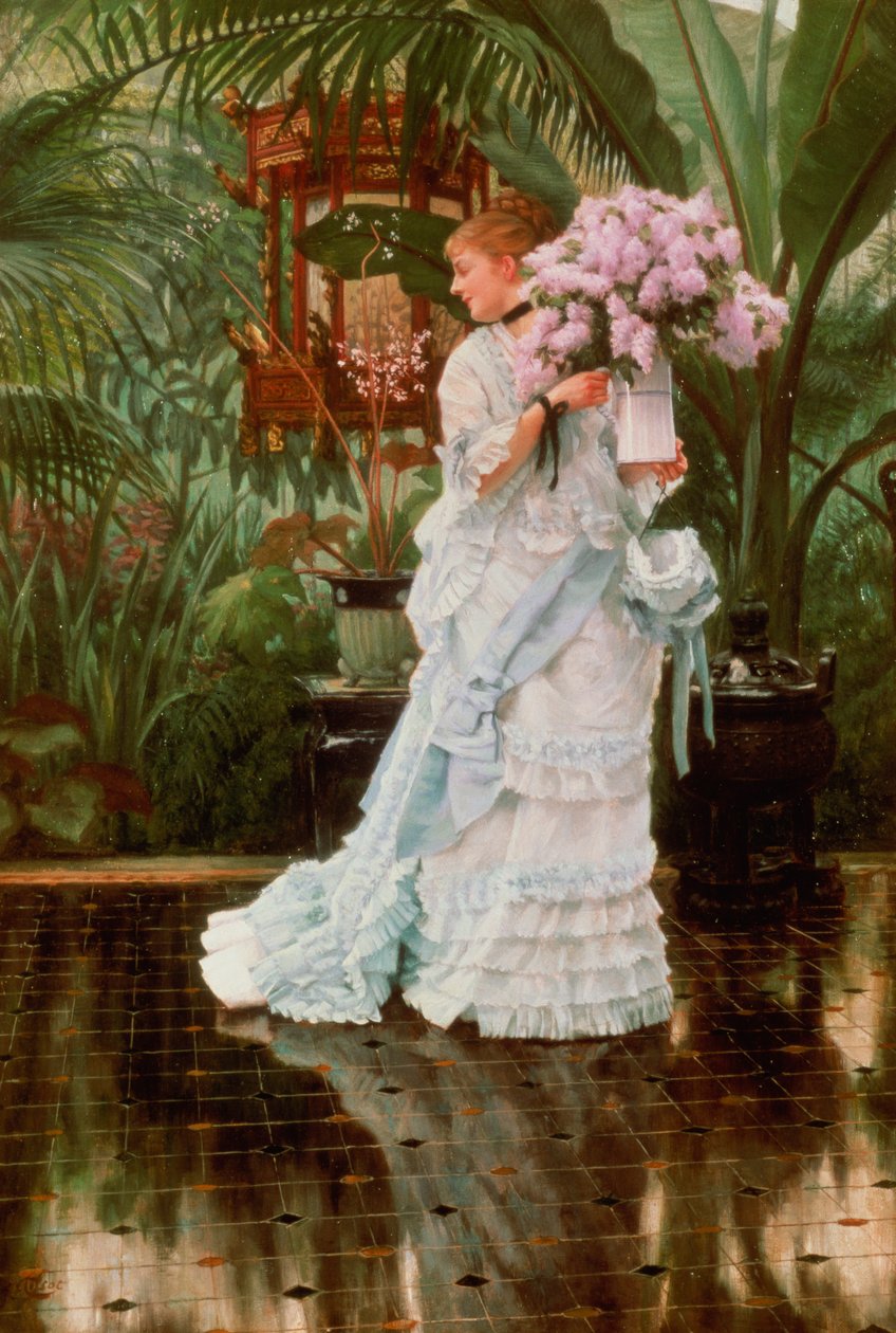 The Bunch of Syrener, ca. 1875 af James Jacques Joseph Tissot