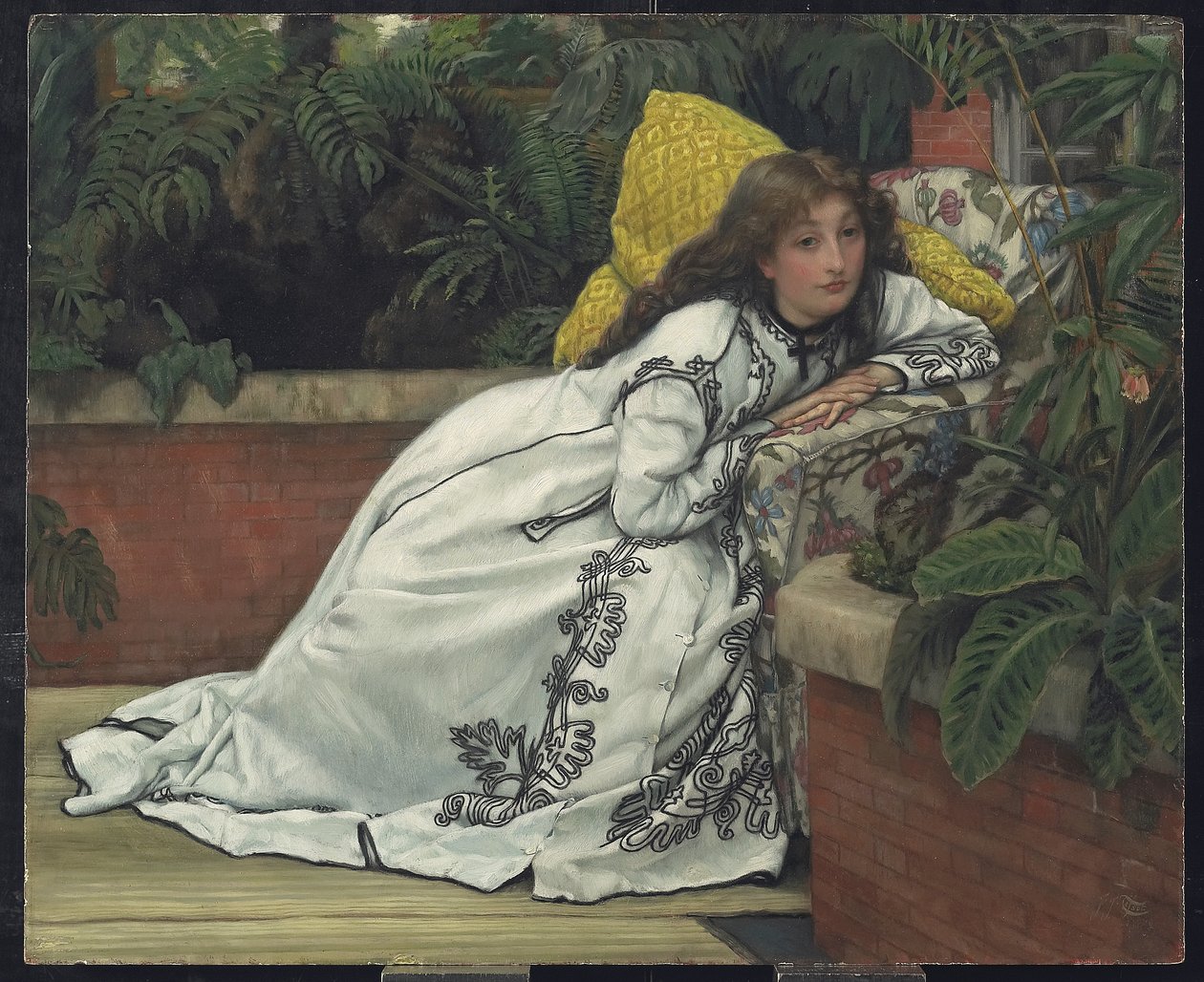 Rekonvalescenten, 1872 af James Jacques Joseph Tissot