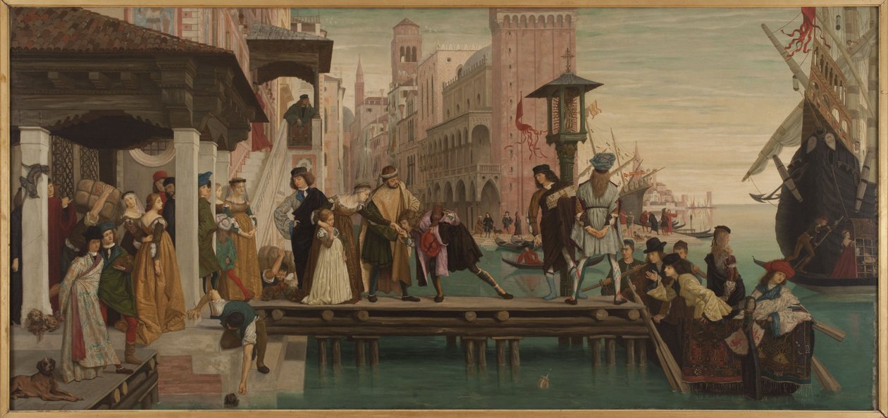 Den fortabte søns afrejse af James Jacques Joseph Tissot