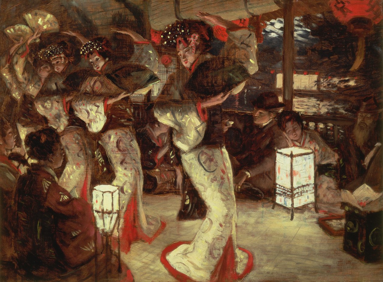 The Prodigal Son in Modern Life: In Foreign Climes, ca. 1882 (forberedende skitse) af James Jacques Joseph Tissot