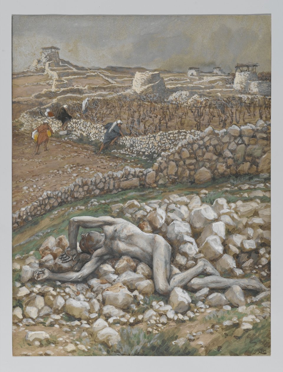 Vingårdens søn, illustration fra 