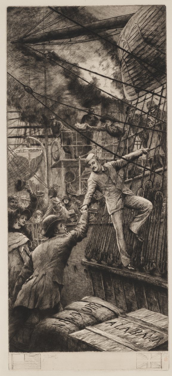 To Venner af James Jacques Joseph Tissot