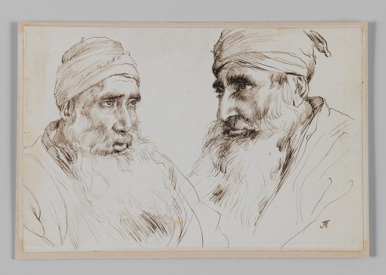 Jødetyper, Jerusalem, illustration fra Vor Herre Jesu Kristi liv (blæk på papir) af James Jacques Joseph Tissot