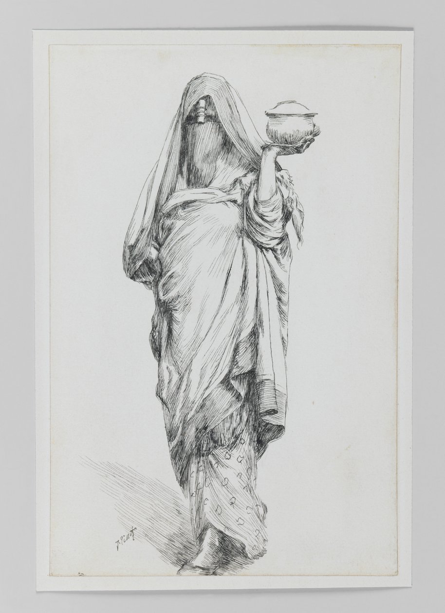 Kvinde fra Cairo, illustration fra Vor Herre Jesu Kristi liv af James Jacques Joseph Tissot