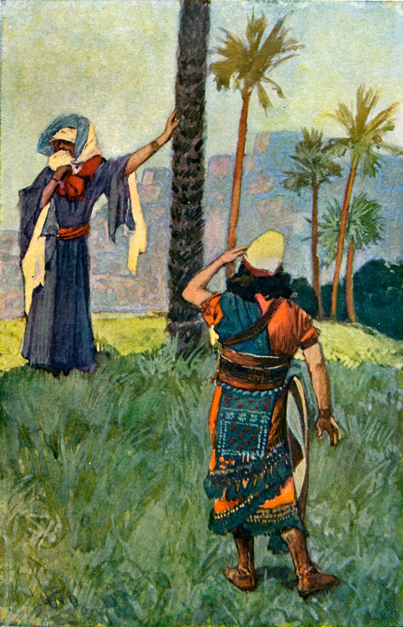 Deborah under palmetræet af J James Tissot - Bible af James Jacques Joseph after Tissot