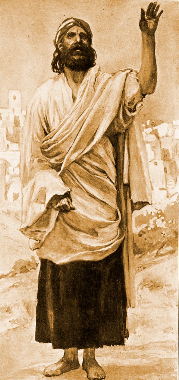 Hosea af J James Tissot - Bibelen af James Jacques Joseph after Tissot