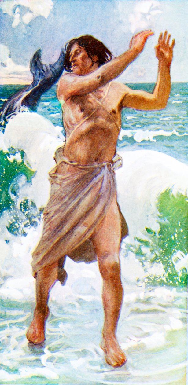 Jonah af J James Tissot - Bibelen af James Jacques Joseph after Tissot