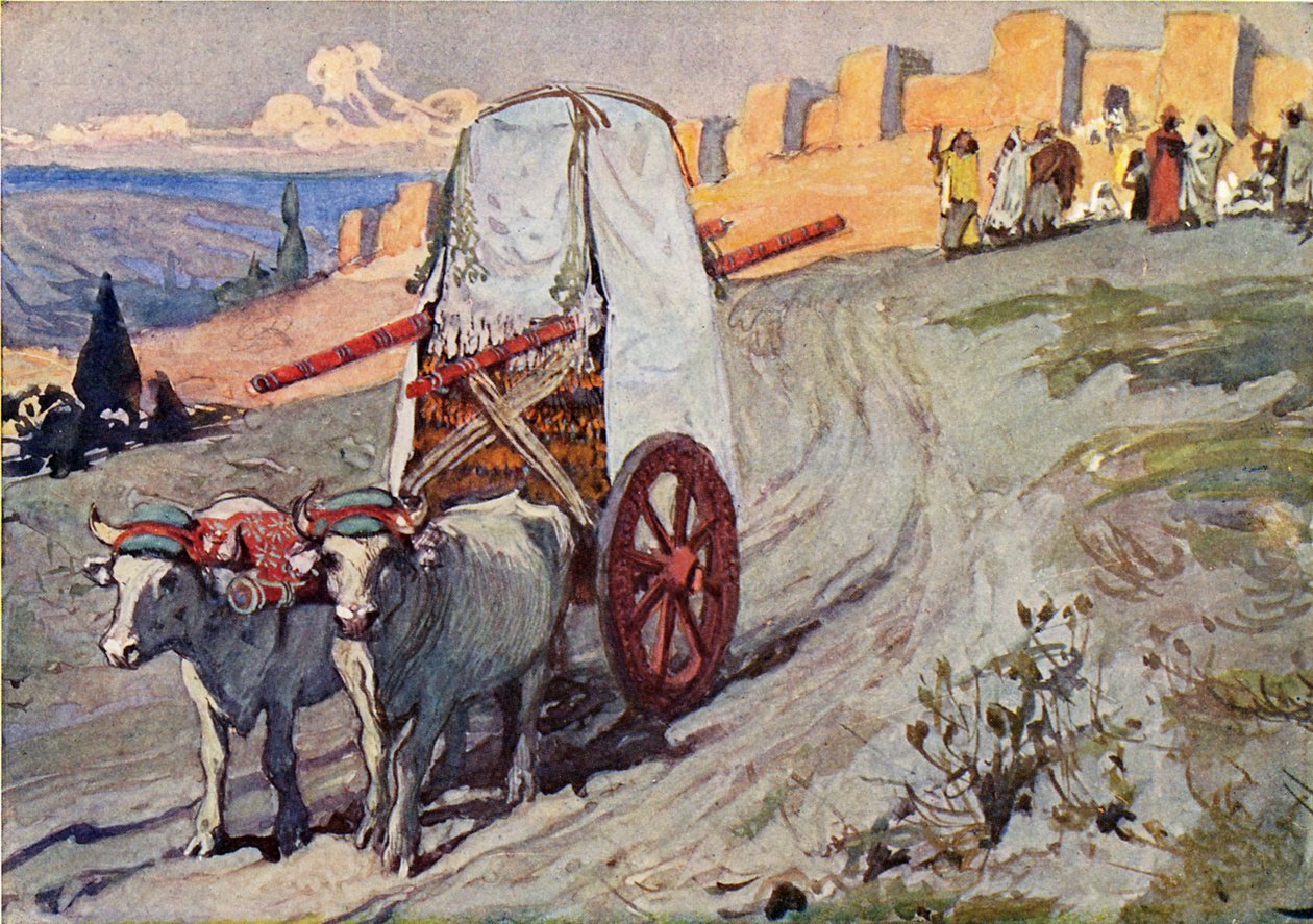 Arken sendt væk af J James Tissot - Bibelen af James Jacques Joseph after Tissot