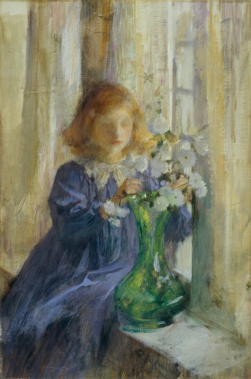 Den grønne vase af James Jebusa Shannon