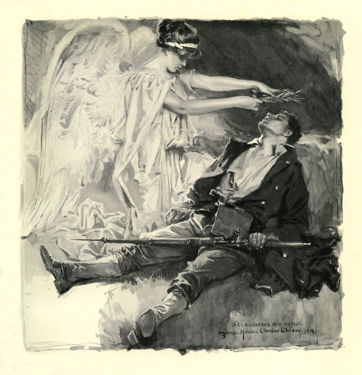 St Michael af Belgien af J.J. Shannon af James Jebusa Shannon