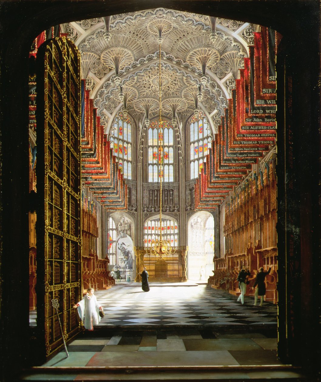 Interiør af Henry VII