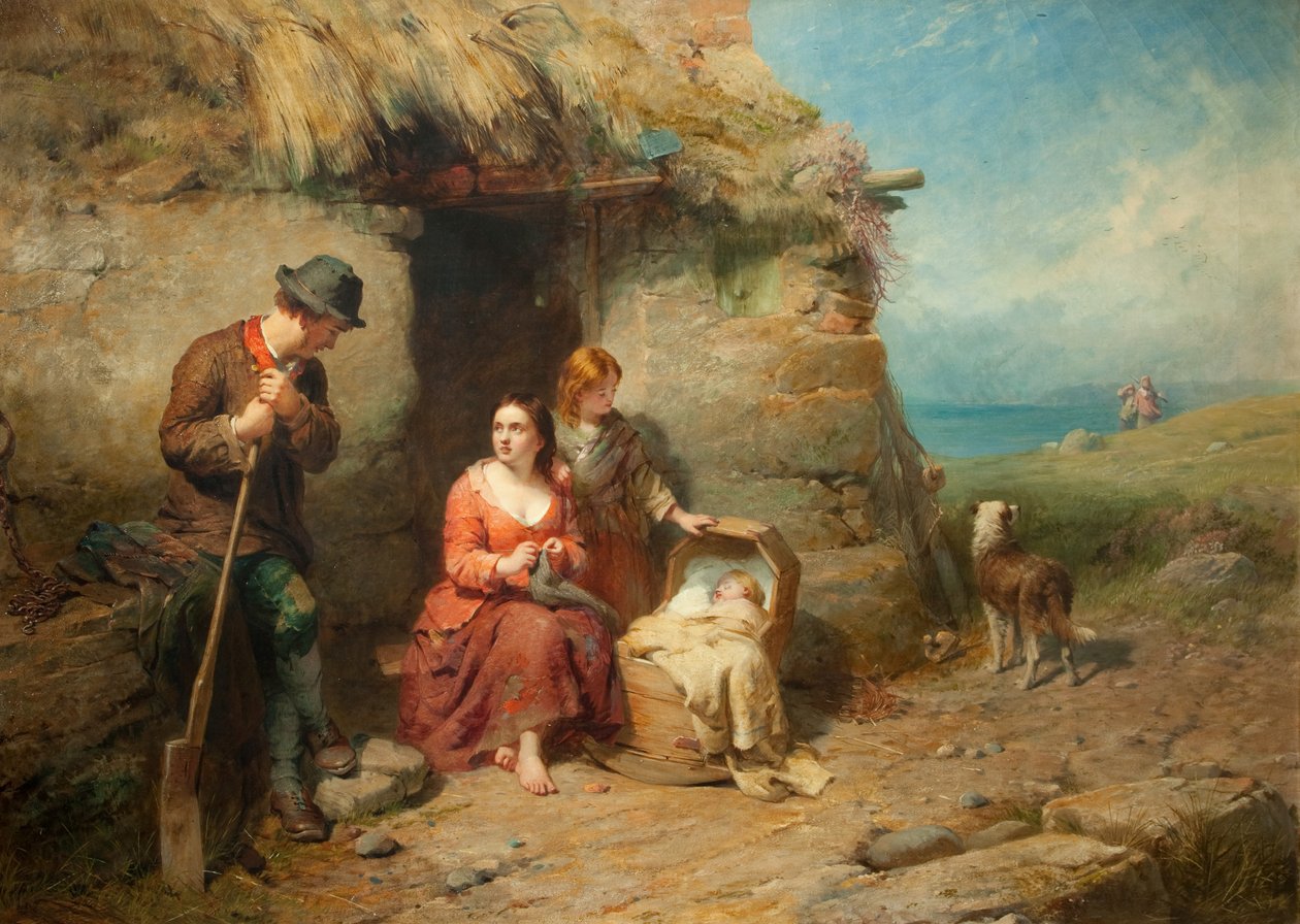 Yderside af Irish Cabin af James John Hill