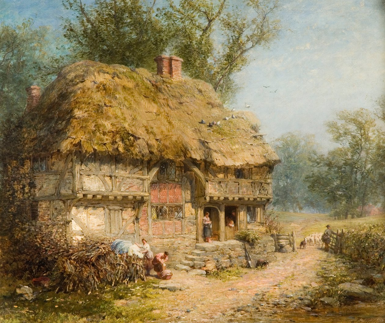 I nærheden af Stratford-on-Avon af James John Hill