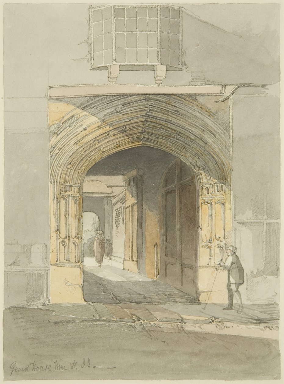 Guard House Passage, Wine Street af James Johnson